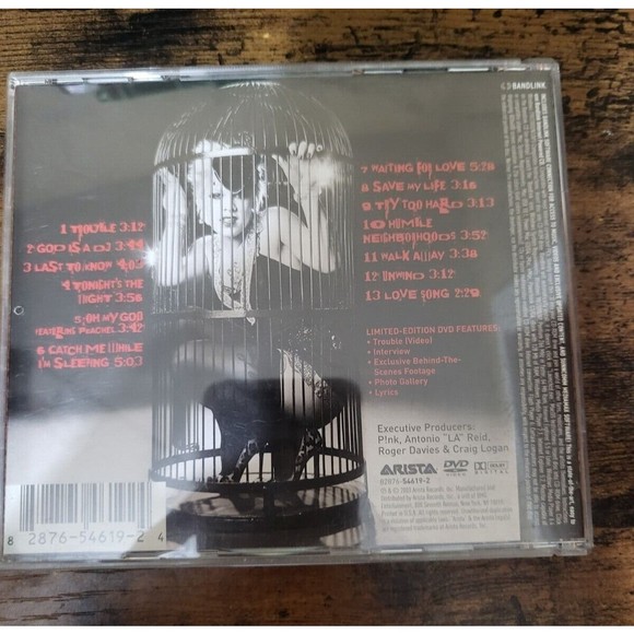 Try This [Bonus Tracks] by P!nk (CD, Nov-2003, Sony BMG) - Picture 2 of 2